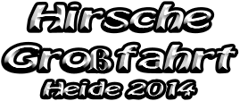 Hirsche Grofahrt Heide 2014